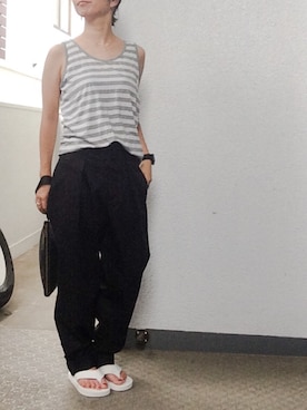 「アイテム（ピアス（片耳用））」を使った、Mariさん（レディース・150cm）の夏コーディネート