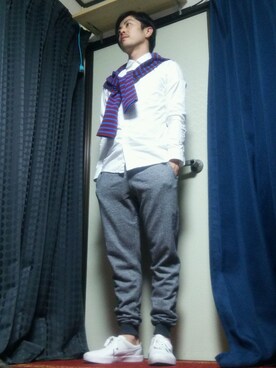 「LEMINOR（ルミノール）のアイテム」を使った、HIROさん（メンズ・164cm）の秋コーディネート