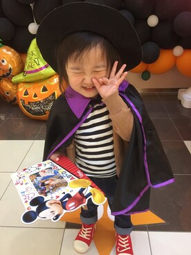 「wearhalloween2016」｜あおい☺︎さん（キッズ・90cm）の秋コーディネート