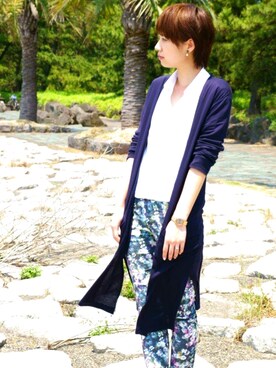 三縄樹里さんのコーディネート