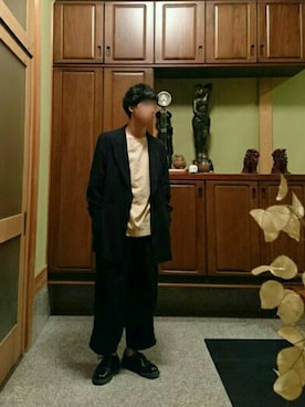 「Max Mara（マックスマーラ）のアイテム（ジャケット/アウター）」を使った、Yさん（メンズ・170cm）の秋コーディネート