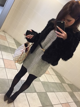 ｆ*さん（レディース・164cm）の冬コーディネート