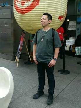 「日本橋」｜George KMさん（メンズ・165cm）の夏コーディネート