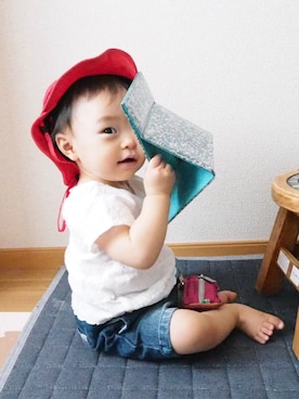 ttssuumm＊*さん（キッズ・70cm）の夏コーディネート