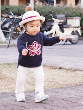 ttssuumm＊*さん（キッズ・70cm）の冬コーディネート