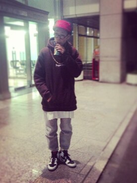 「SHAUN SAMSON（ショーンサムソン）のアイテム」を使った、bugstyl3さん（メンズ・170cm）の冬コーディネート