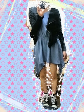 「FIG&VIPER（フィグアンドバイパー）のアイテム（チュニック）」を使った、雨りさん（レディース・156cm）の夏コーディネート