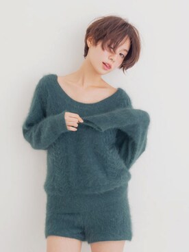 鶴田真梨さん（レディース・170cm）の秋コーディネート