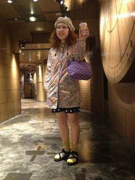 高安さん（レディース・153cm）の春コーディネート