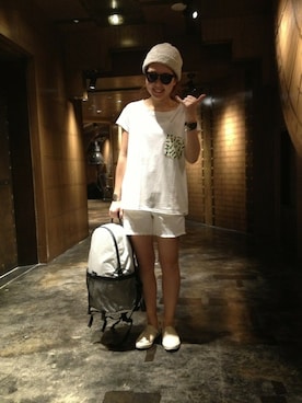 高安さん（レディース・153cm）の春コーディネート