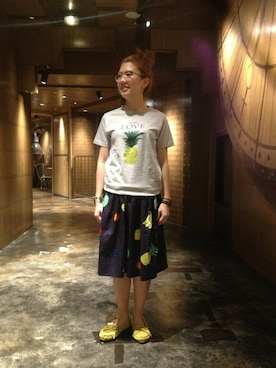 高安さん（レディース・155cm）の春コーディネート