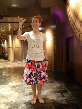 高安さん（レディース・155cm）の夏コーディネート