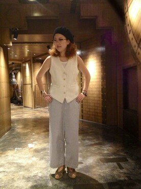 高安さん（レディース・158cm）の夏コーディネート