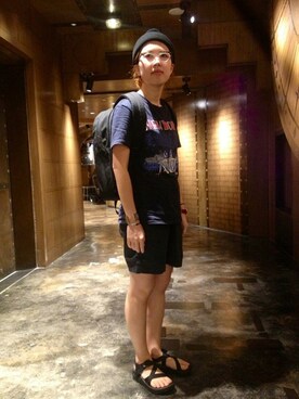 高安さん（レディース・155cm）の夏コーディネート