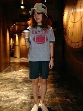 高安さん（レディース・155cm）の夏コーディネート