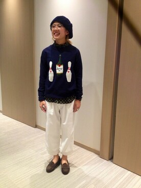 高安さん(レディース・155cm)の秋コーディネート