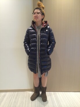 高安さん(レディース・158cm)の秋コーディネート