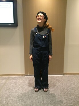 高安さん(レディース・153cm)の冬コーディネート