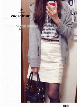 MEGUMIさん（レディース・158cm）の春コーディネート