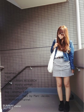 MEGUMIさん（レディース・158cm）の春コーディネート