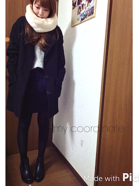 MEGUMIさん（レディース・158cm）の冬コーディネート