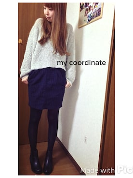 MEGUMIさん（レディース・158cm）の冬コーディネート