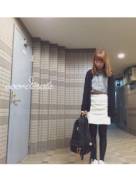 MEGUMIさん（レディース・159cm）の春コーディネート