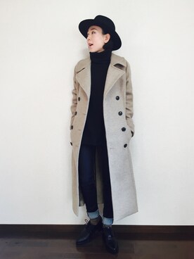 E☺︎さん（レディース・156cm）の冬コーディネート