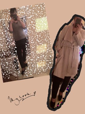 「ROYAL PARTY（ロイヤルパーティー）のアイテム（その他アウター）」を使った、さくともさん（レディース・164cm）の冬コーディネート