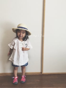「妄想コーデ」｜「アイテム（その他）」を使った、piyonomizuさん（キッズ・80cm）の春コーディネート