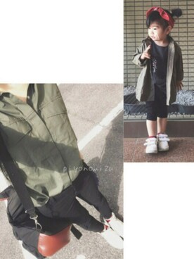 piyonomizuさん（キッズ・80cm）の春コーディネート