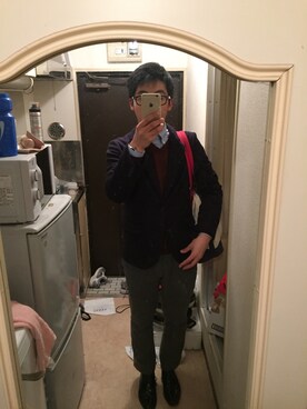 Takuma Inomataさん(メンズ・169cm)の冬コーディネート