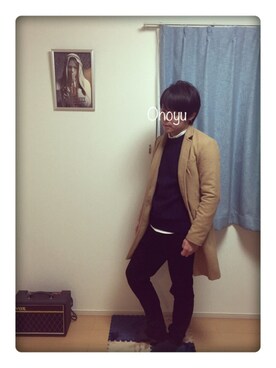 「Alpha Industries（アルファインダストリーズ）のアイテム（ブーツ）」を使った、Onoyuさん（メンズ・175cm）の秋コーディネート