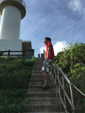 「no brand（ノーブランド）のアイテム（おもちゃ）」を使った、DiceKさん（メンズ・175cm）の夏コーディネート