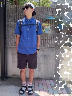 ヒツジマン🐑さん（メンズ・177cm）の夏コーディネート