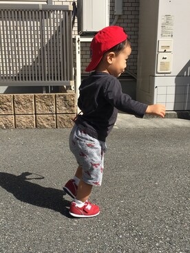 yumaさん（キッズ・80cm）の秋コーディネート