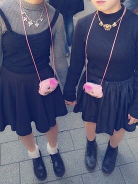 「ホラーナイト」｜ねこのめさん（レディース・151cm）の秋コーディネート