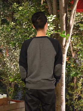 「アイテム（スウェット）」を使った、SUZUKIさん（メンズ・170cm）の冬コーディネート