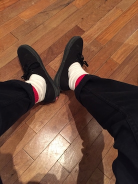 「アイテム（レッグウェア）」を使った、SUZUKIさん（メンズ・170cm）の冬コーディネート