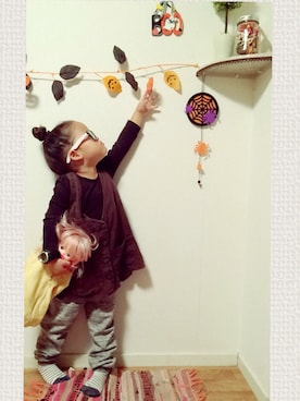 「halloween」｜yukichiさん（キッズ・90cm）の秋コーディネート
