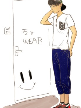 「ジャパンブルー」｜「アイテム（その他）」を使った、RANTANさん（メンズ・177cm）の秋コーディネート
