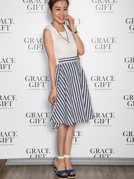 「clothing」｜Gracegiftさん（レディース・158cm）の夏コーディネート