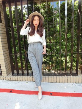 Gracegiftさん（レディース・167cm）の秋コーディネート