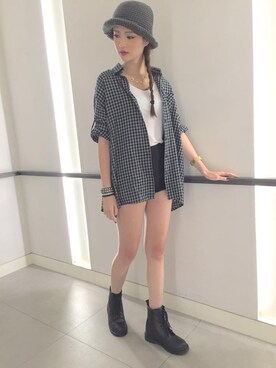 Gracegiftさん（レディース・172cm）の秋コーディネート