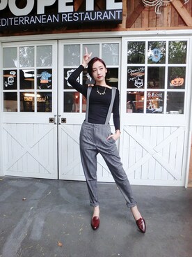 Gracegiftさん（レディース・161cm）の秋コーディネート