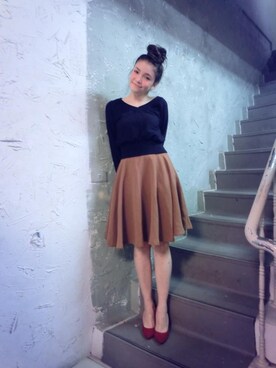 Gracegiftさん（レディース・163cm）の秋コーディネート