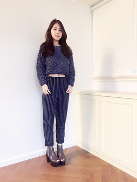 Gracegiftさん（レディース・162cm）の冬コーディネート