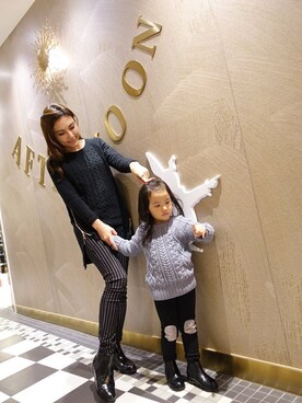 「アイテム（シューズ）」を使った、Gracegiftさん（レディース・124cm）の春コーディネート