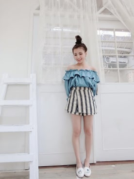 「gracegift（グレースギフト）のアイテム」を使った、Gracegiftさん（レディース・152cm）の春コーディネート