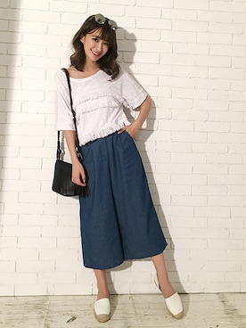 「gracegift（グレースギフト）のアイテム」を使った、Gracegiftさん（レディース・161cm）の夏コーディネート